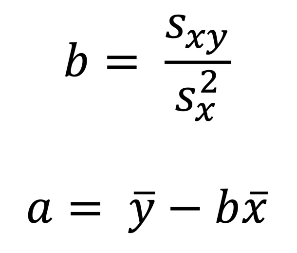 formeln-regressionskoeffizienten